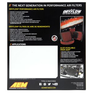 Lexus RX350 Air Filter - AEM Induction - DryFlow - `10-`18